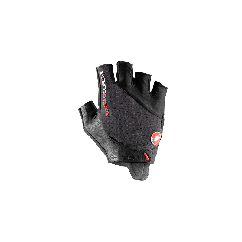Castelli Guanti Rosso Corsa Pro V Dark Gray