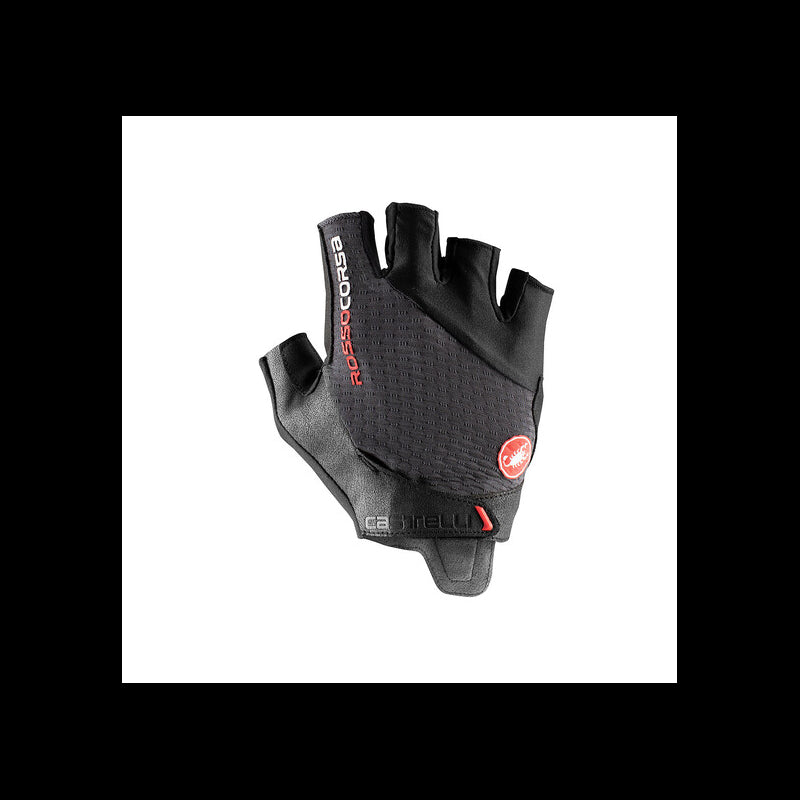 Castelli Guanti Rosso Corsa Pro V Dark Gray