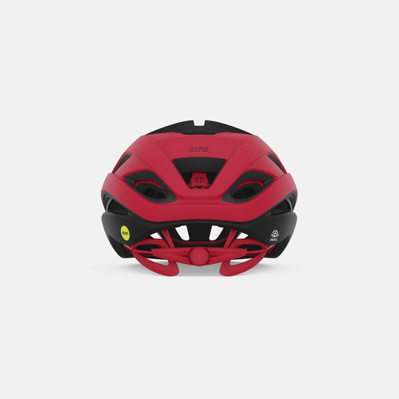 Giro Casco Eclipse Spherical  Matte Black/White/Red