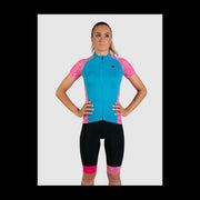 Pissei Maglia Estiva Donna Sanremo 22 Celeste/Rosa