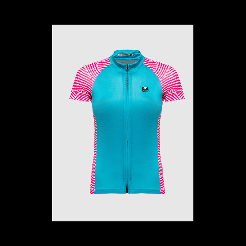 Pissei Maglia Estiva Donna Sanremo 22 Celeste/Rosa