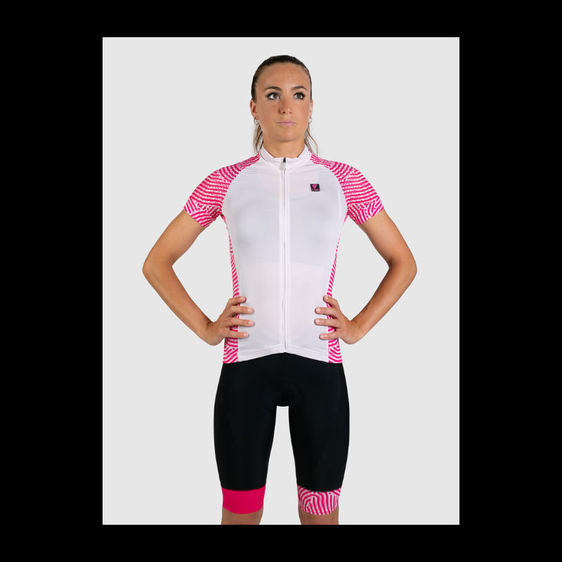 Pissei Maglia Estiva Donna Sanremo 22 Crema/Rosa