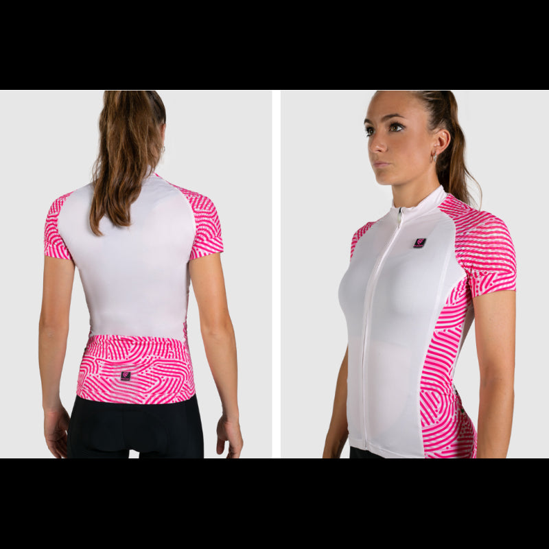 Pissei Maglia Estiva Donna Sanremo 22 Crema/Rosa