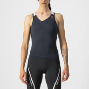 Castelli Canotta Donna Solaris Top Black/White