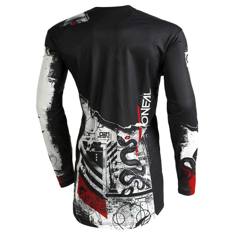 O'Neal Maglia Mayhem Scarz V.22 Black/White/Red