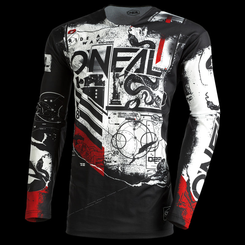 O'Neal Maglia Mayhem Scarz V.22 Black/White/Red