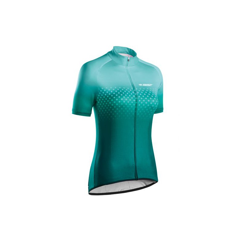 Gist Maglia Estiva Donna Pois Verde