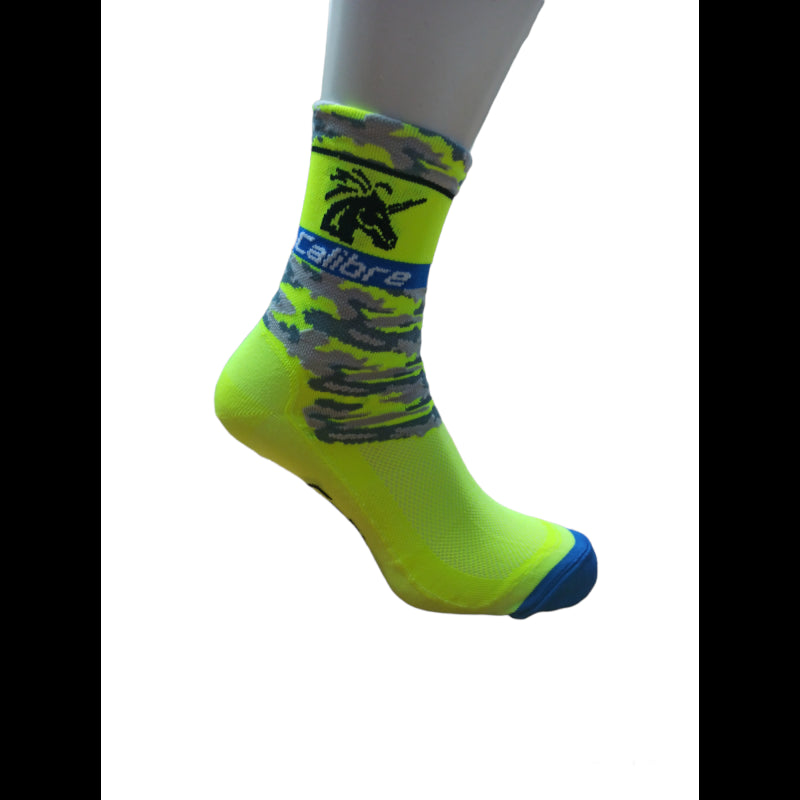 Kit 3 Paia Calibre Calze Team Tinkoff Giallo/Blu 13cm