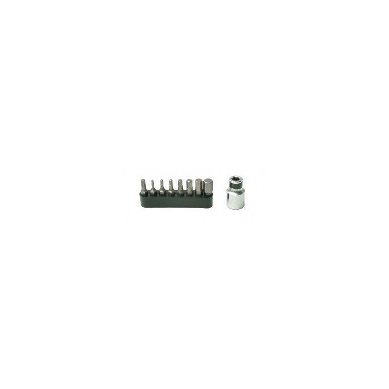 Pedros Bit Set Chiave Esagonale Dinam. Bit-Set (3-15Nm)