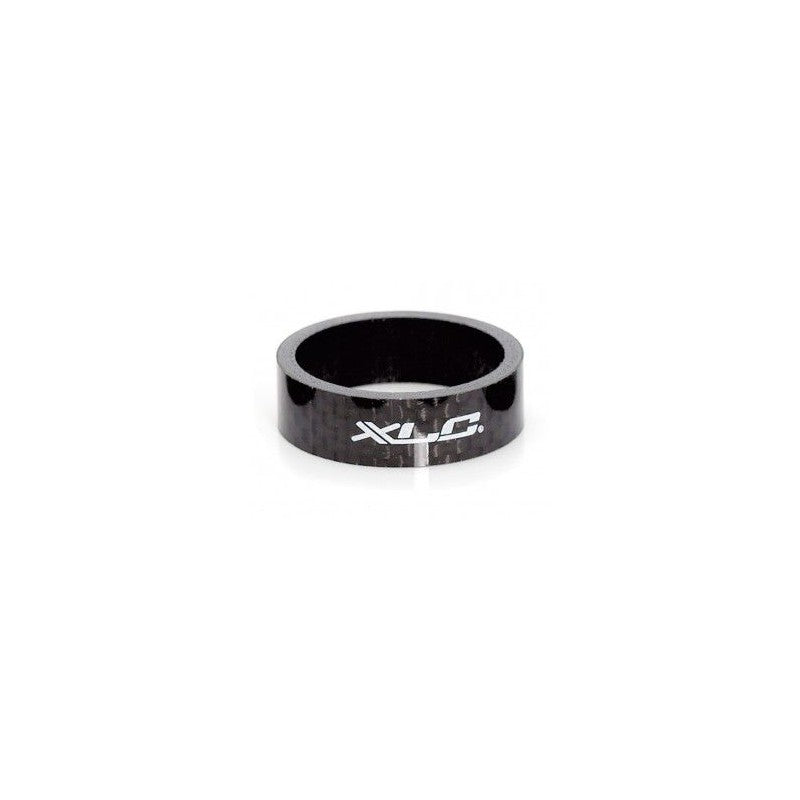XLC A-Head Spacer nero 10 mm, 1" Carbonio