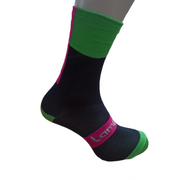 KIT 3 Paia Lampre Calze Team Nero/Verde 18cm