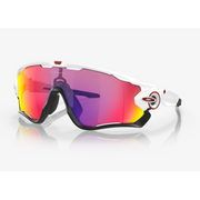 Oakley Occhiali Jawbreaker Polished White Prizm Road