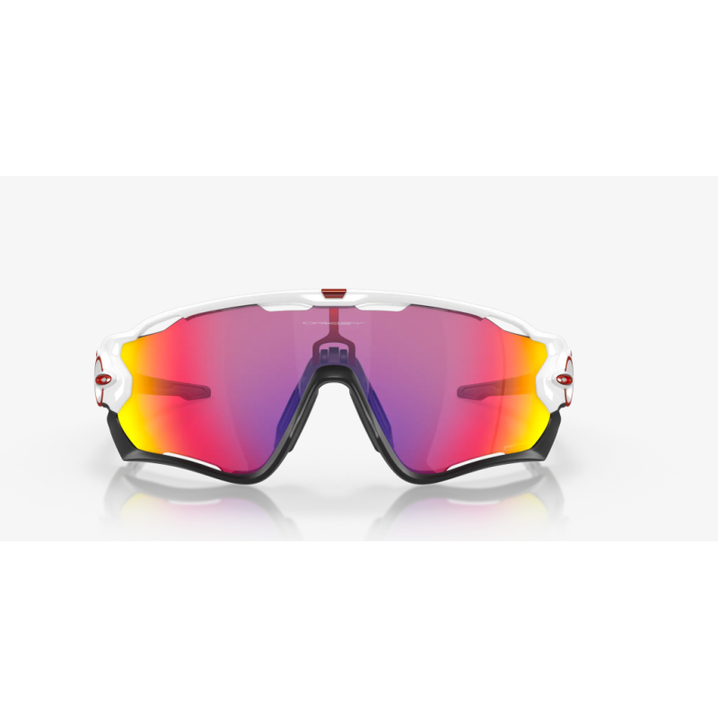Oakley Occhiali Jawbreaker Polished White Prizm Road
