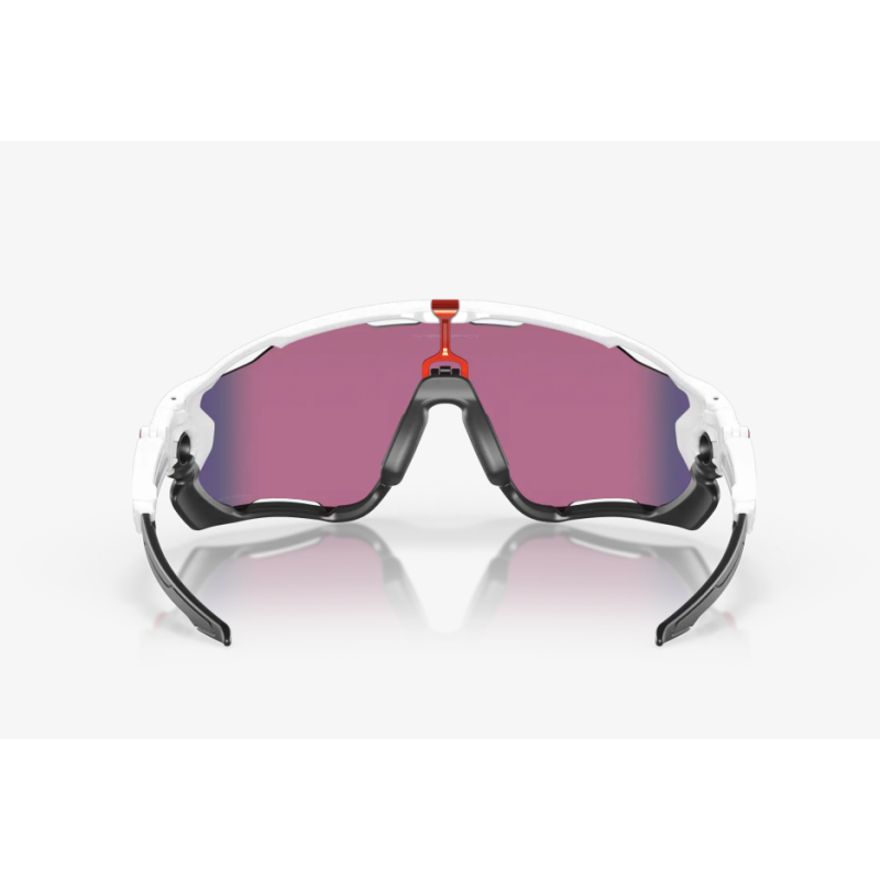 Oakley Occhiali Jawbreaker Polished White Prizm Road