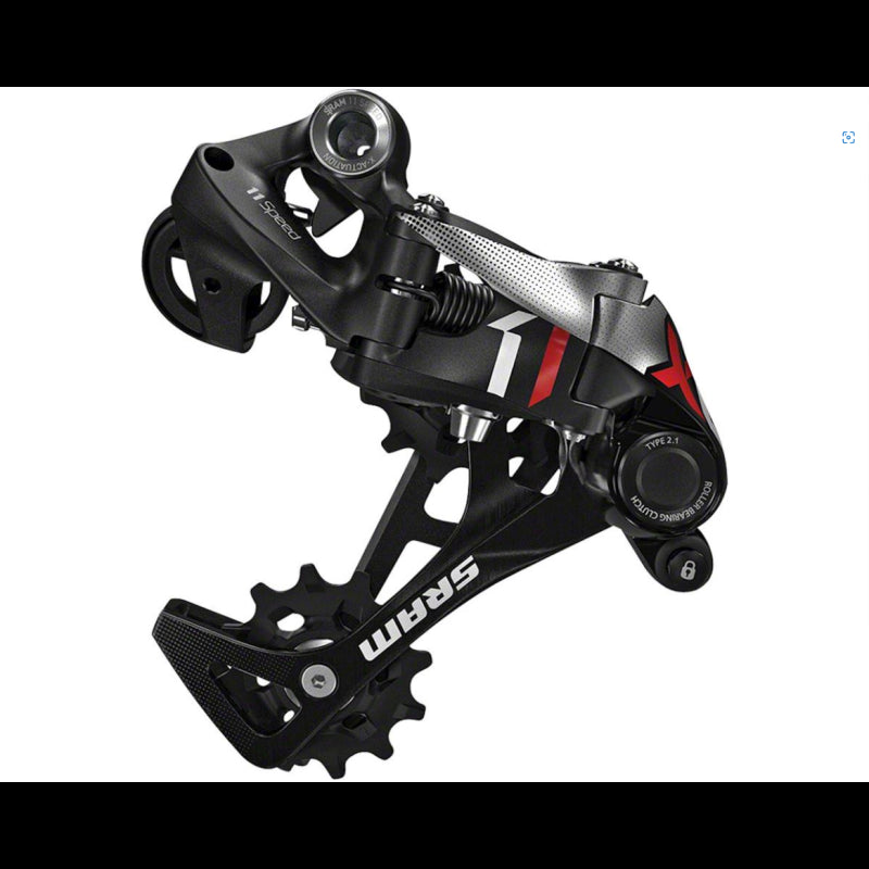 Sram Cambio X01 Gabbia Media 11v Black/Red