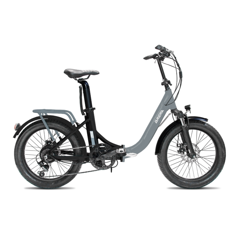 Brera Fat Bike E-Urban Buggy 20'' Grigio Opaco