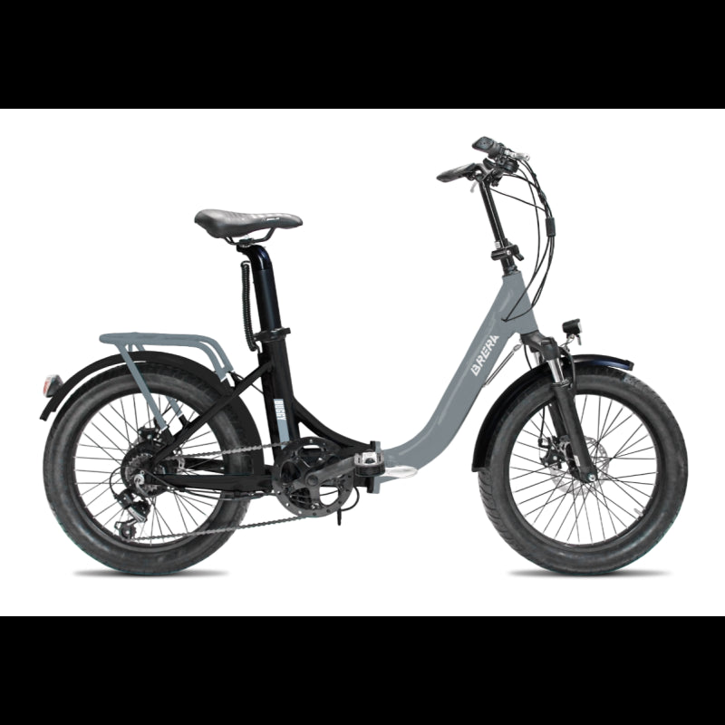 Brera Fat Bike E-Urban Buggy 20'' Grigio Opaco