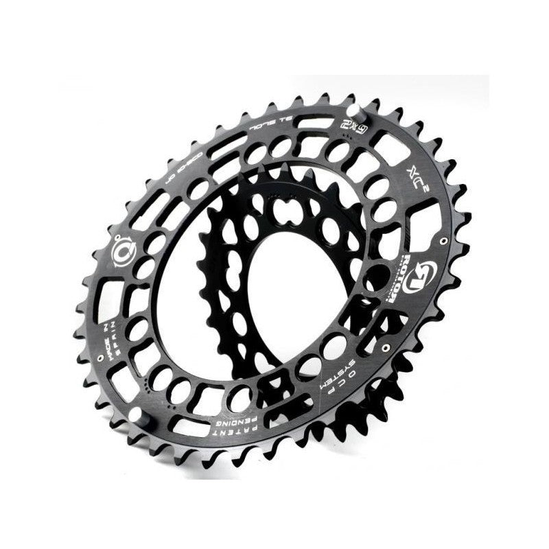 Rotor Corona Ovale BCD110*5 40d Nero Esterna