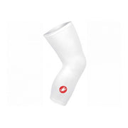 Castelli Ginocchiera Lycra  Kneewarmer Bianco