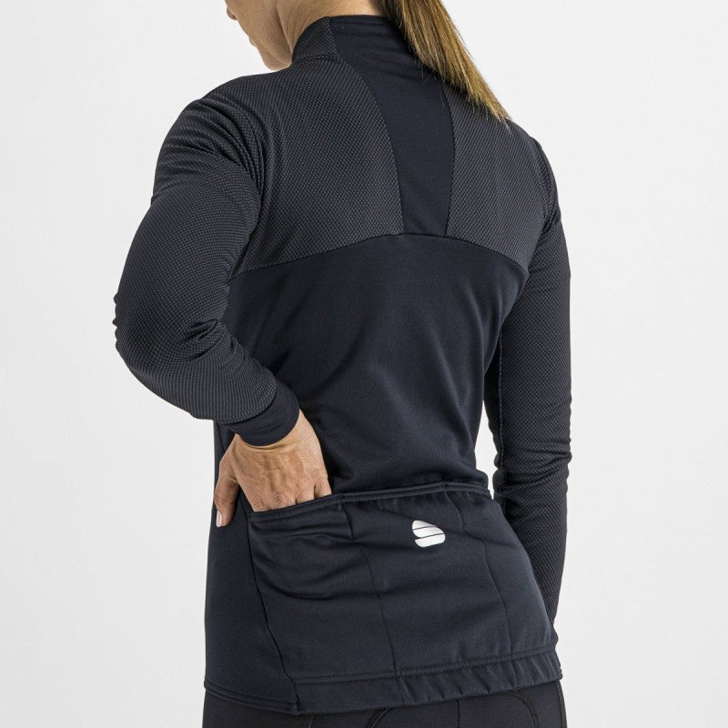 Sportful Maglia Donna Kelly W Thermal Nero
