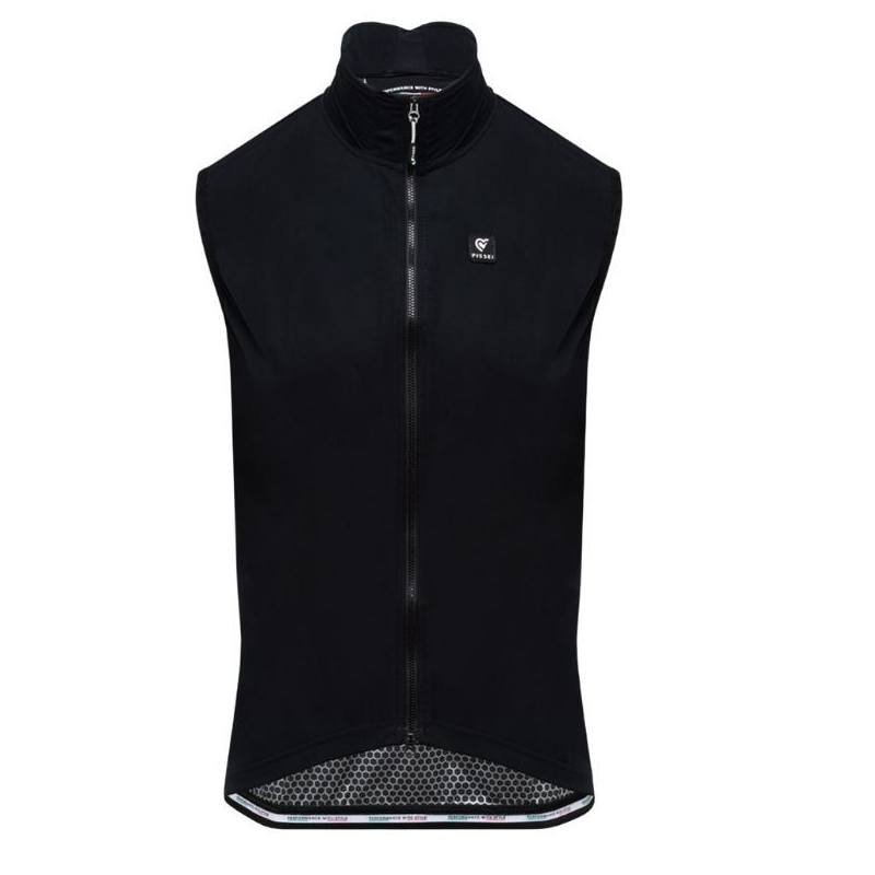 Pissei Gilet Antiacqua Vento Light Nero