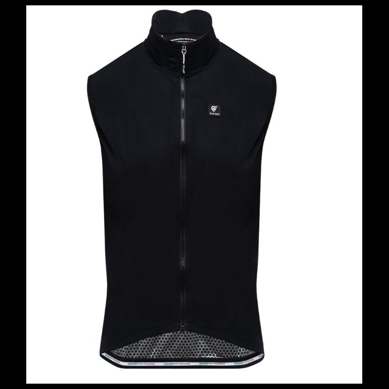 Pissei Gilet Antiacqua Vento Light Nero