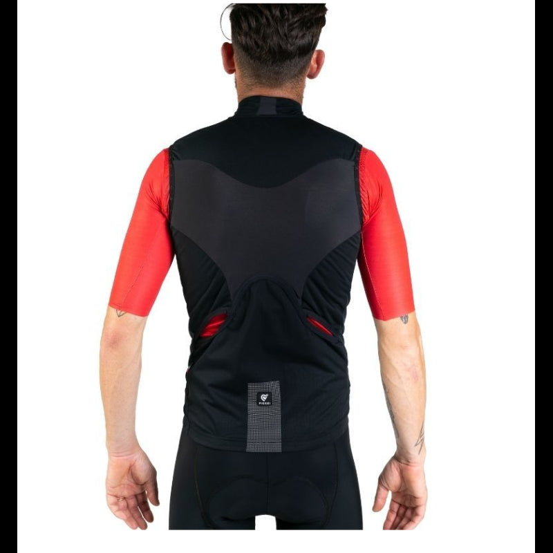 Pissei Gilet Antiacqua Vento Light Nero
