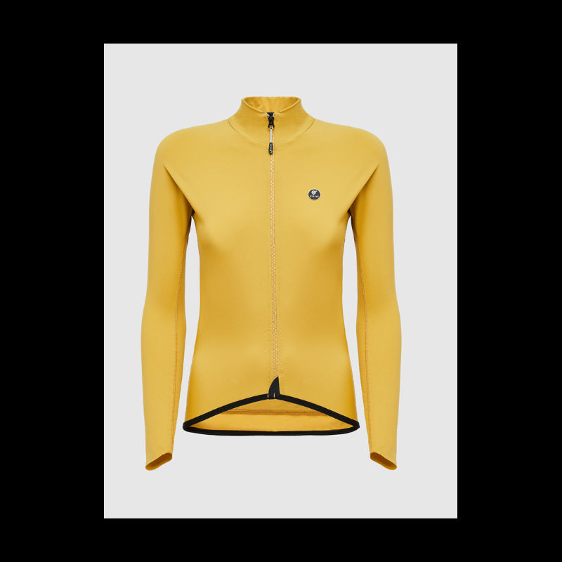 Pissei Maglia Manica Lunga Primapelle Donna Giallo Oro