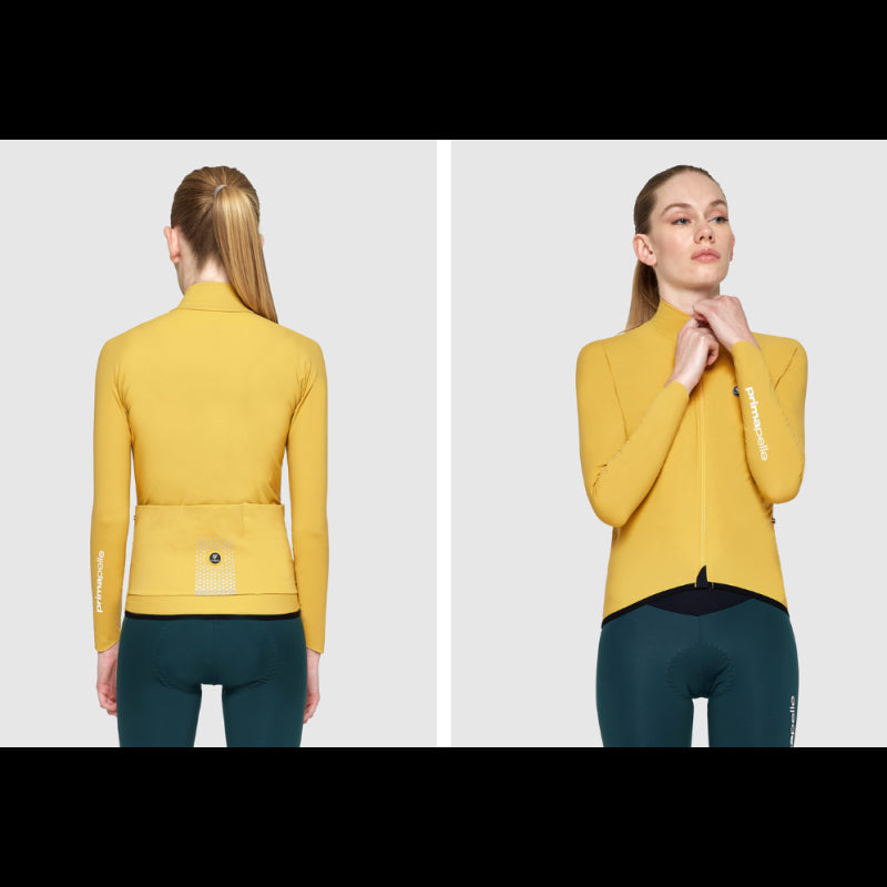 Pissei Maglia Manica Lunga Primapelle Donna Giallo Oro