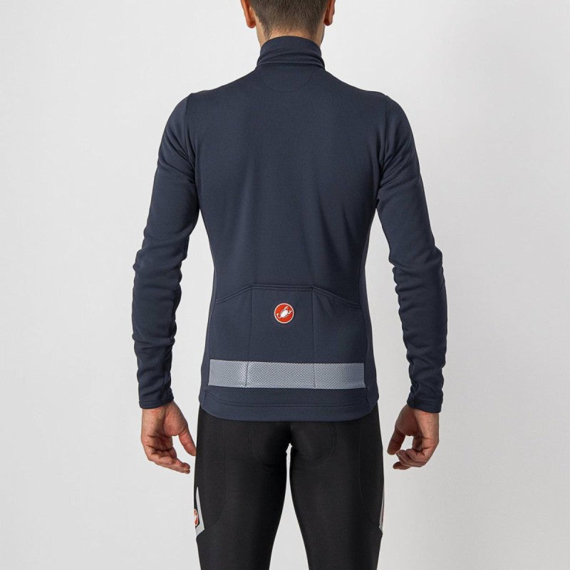 Castelli Maglia Puro 3 Savile Blue/Silver Reflex