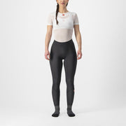 Castelli Pantalone Donna Velocissima Thermal Black Reflex