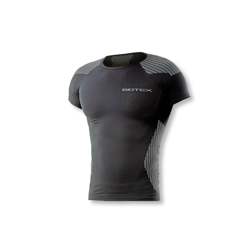 Biotex Intimo T-Shirt Light Touch Nero/Grigio