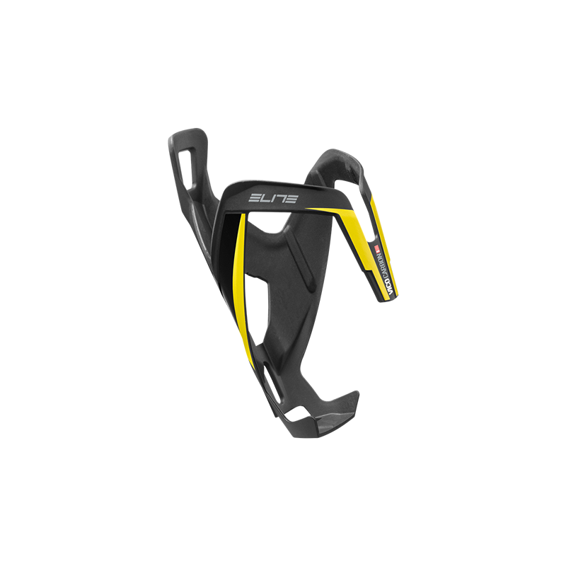 Elite Portaborraccia Vico Carbon Matte Yellow