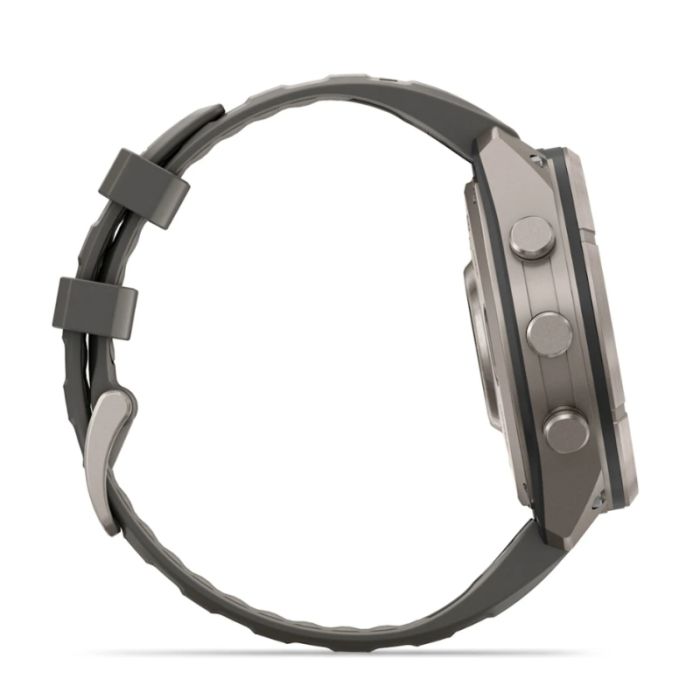 Garmin Fenix 9 Pro Solar 47mm InReach Titanium cinturino Grigio