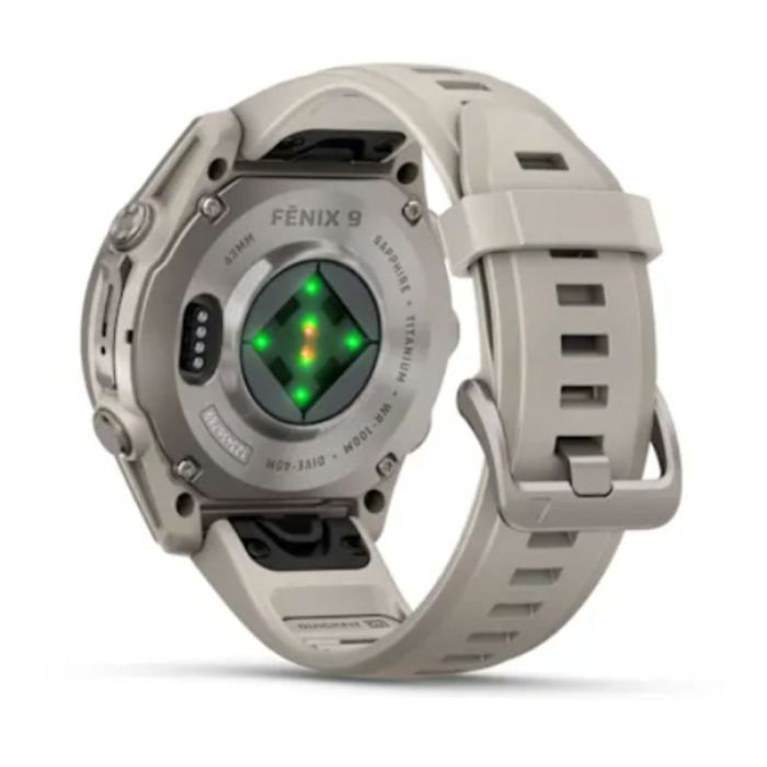 Garmin Fenix 9 Amoled 43mm Titanium cinturino Grigio