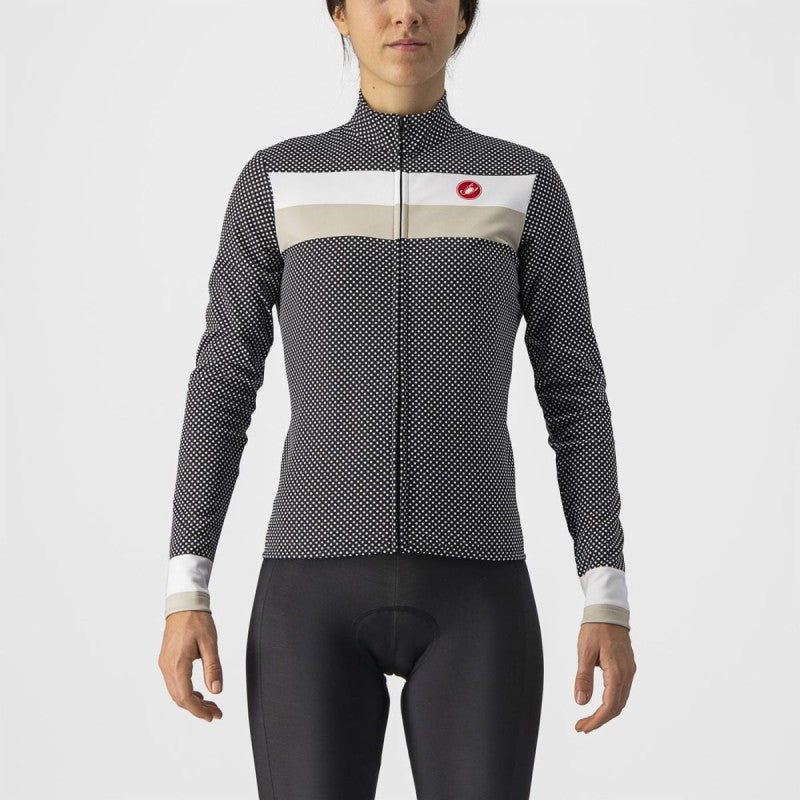 Castelli Maglia Donna Volare Black/White