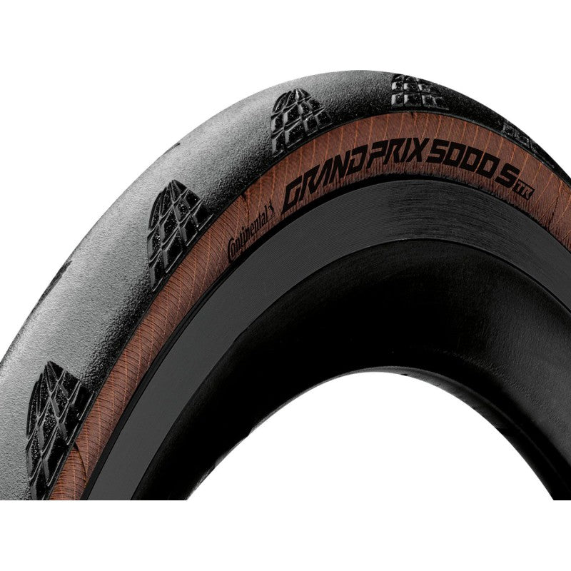 Continental Copertone Grand Prix 5000S TL-Ready 700x25c Nero/Para