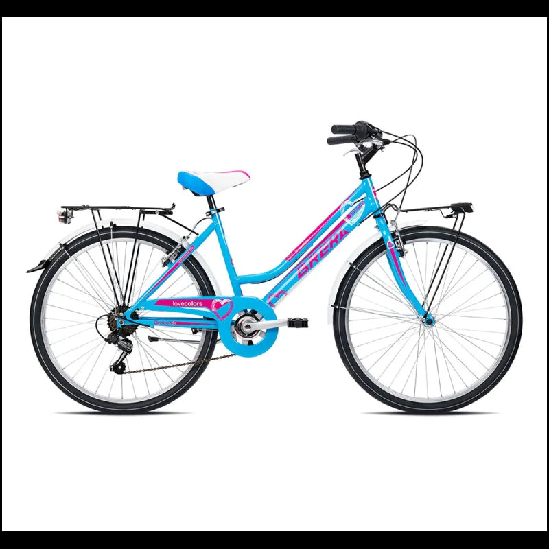 Brera City Bike Grace 26" Azzurro/Ciclamino 7v