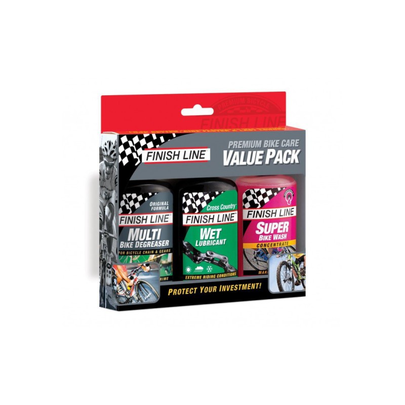 Finish Line Kit Prodotti Per Manutenzione VALUE PACK