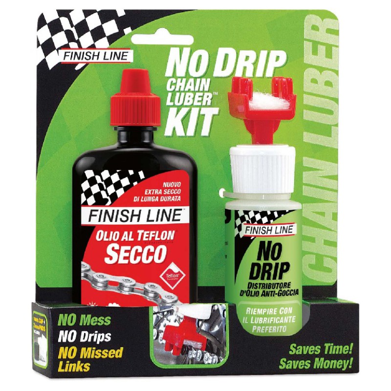Finish Line Kit No Drip Secco Chain Luber 120ml