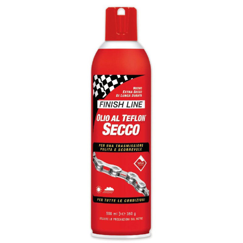 Finish Line Lubrificante Teflon Plus Secco Spray 500ml