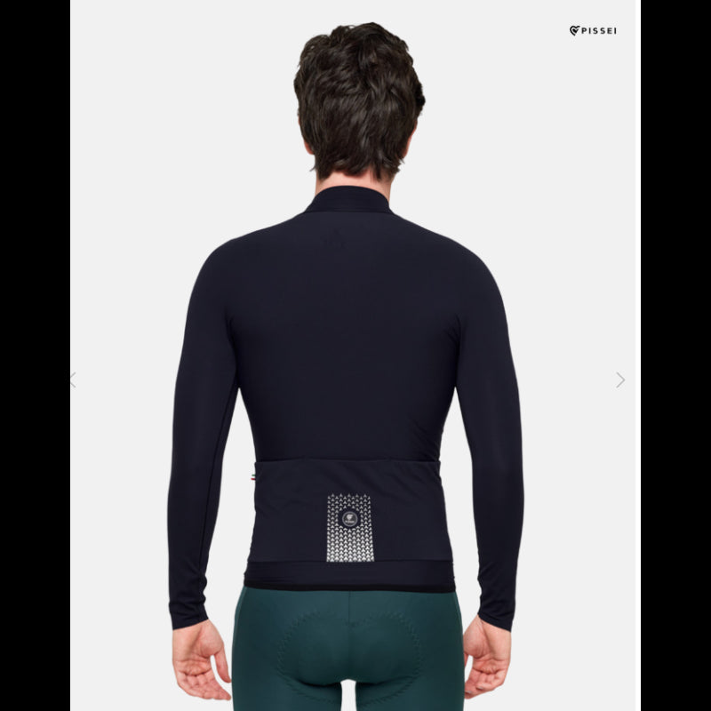 Pissei Maglia Manica Lunga Prima Pelle Blue/Black