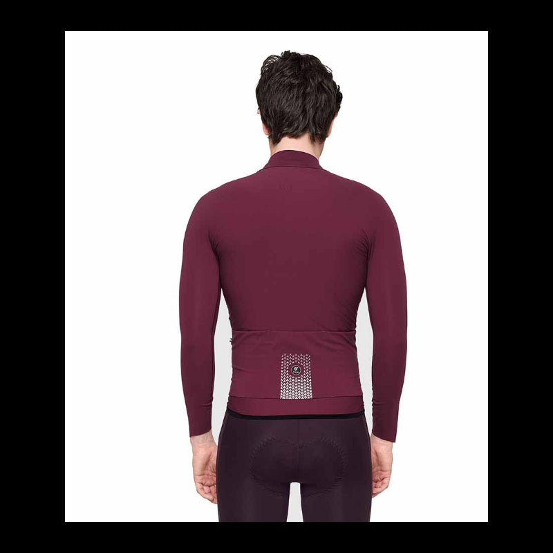 Pissei Maglia Manica Lunga Prima Pelle Prugna