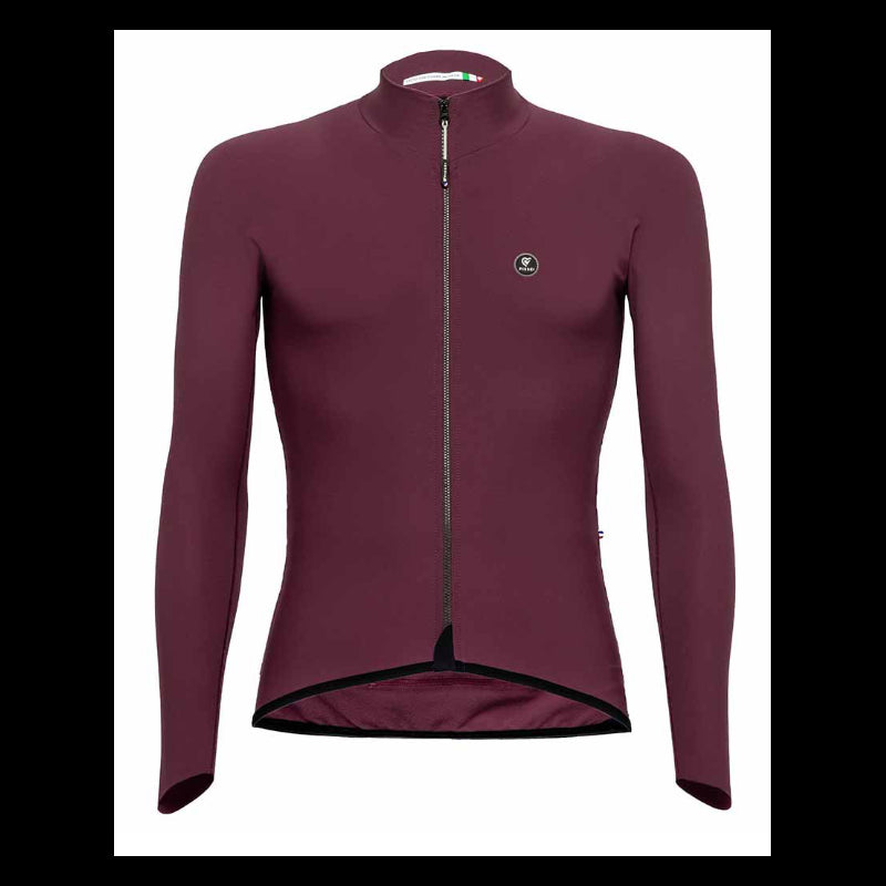 Pissei Maglia Manica Lunga Prima Pelle Prugna