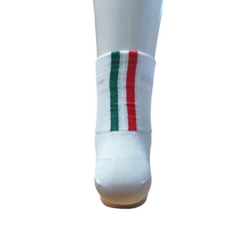 Castelli Calzini Estivi  9cm Italia Bianco