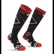 X-Tech Calze Compressione XT150 Nero/Rosso