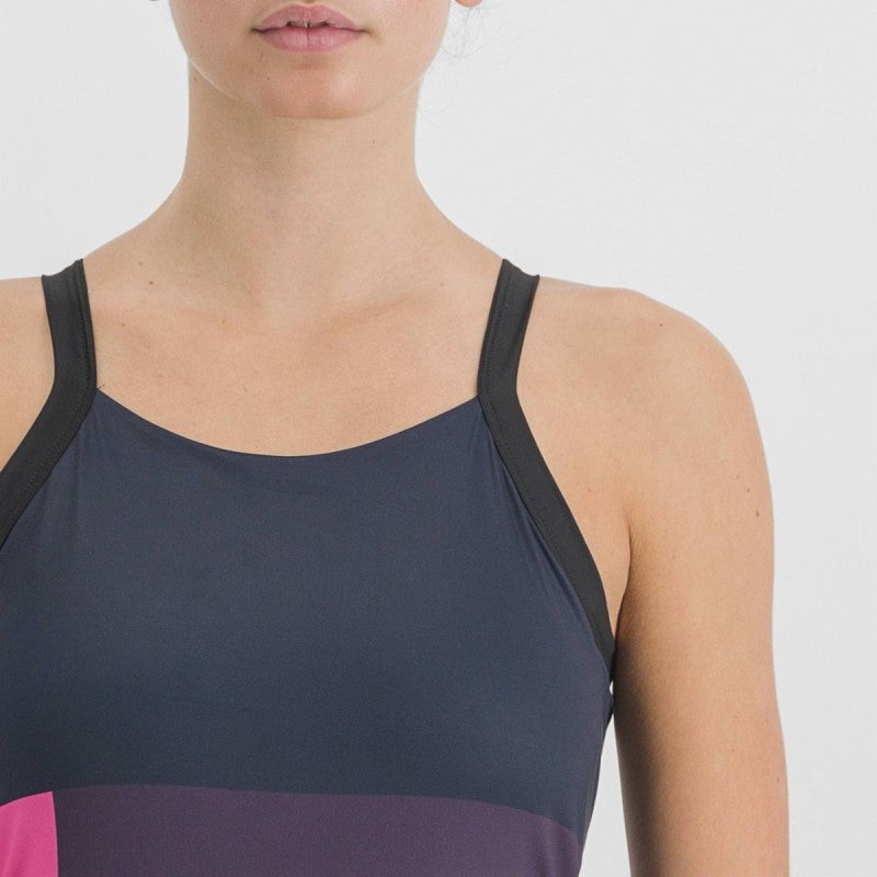 Sportful Top Donna Snap Black/Galaxy Blu