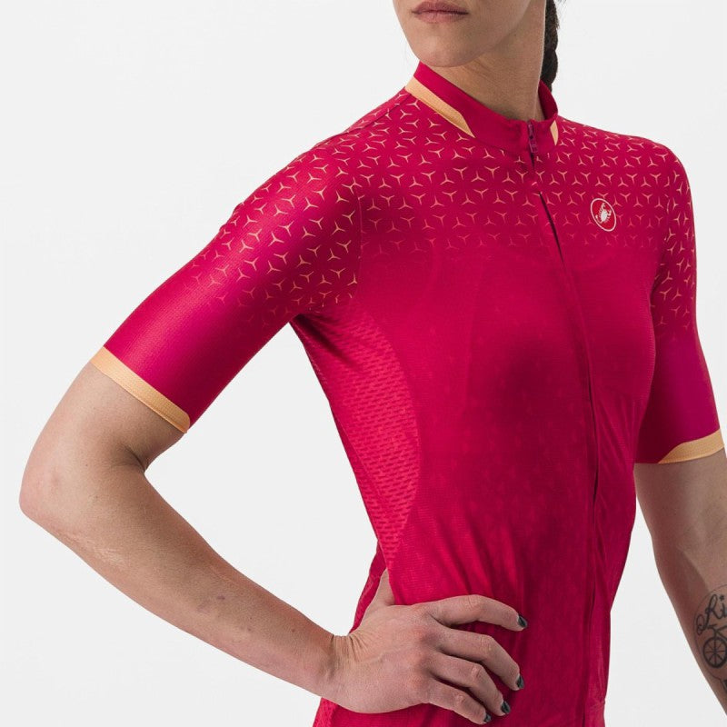 Castelli Maglia Donna Pezzi Persian Red