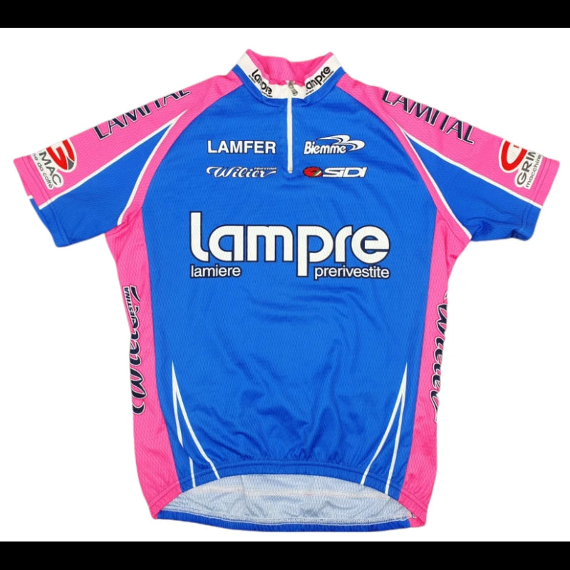 Biemme Maglia Estiva Lampre Blu/Rosa