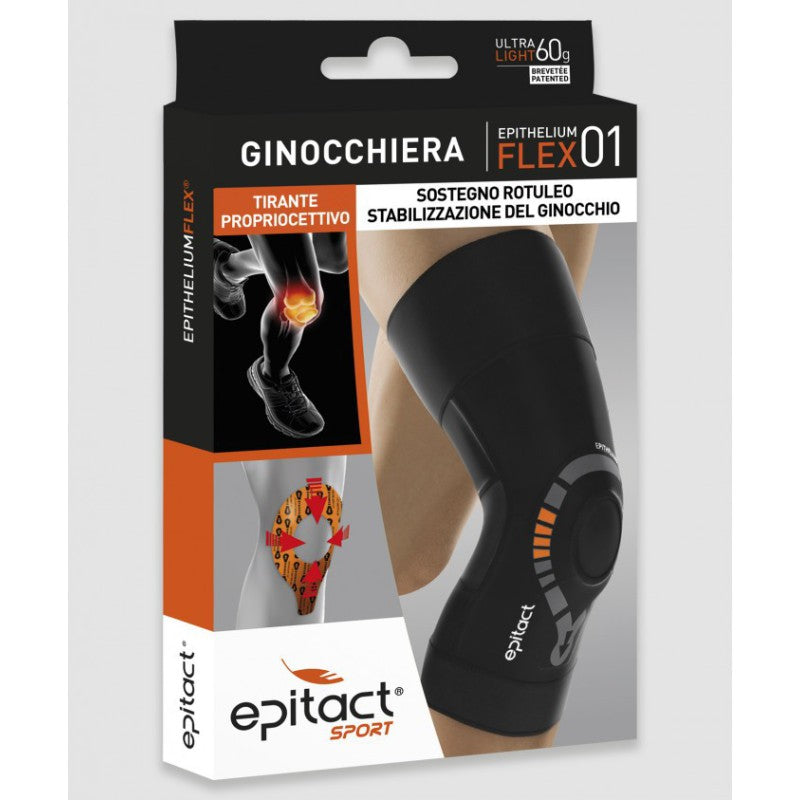 Epitact Sport Ginocchiera Flex 01 Nero